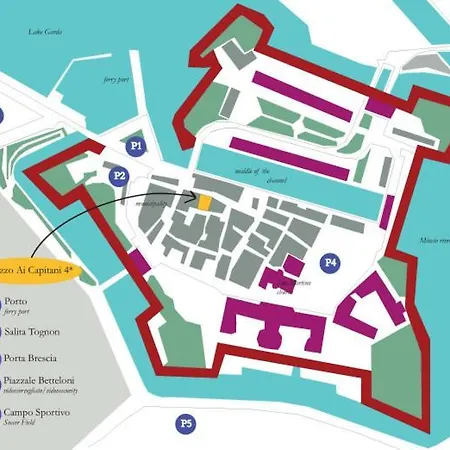 Palazzo Ai Capitani 4* Peschiera del Garda